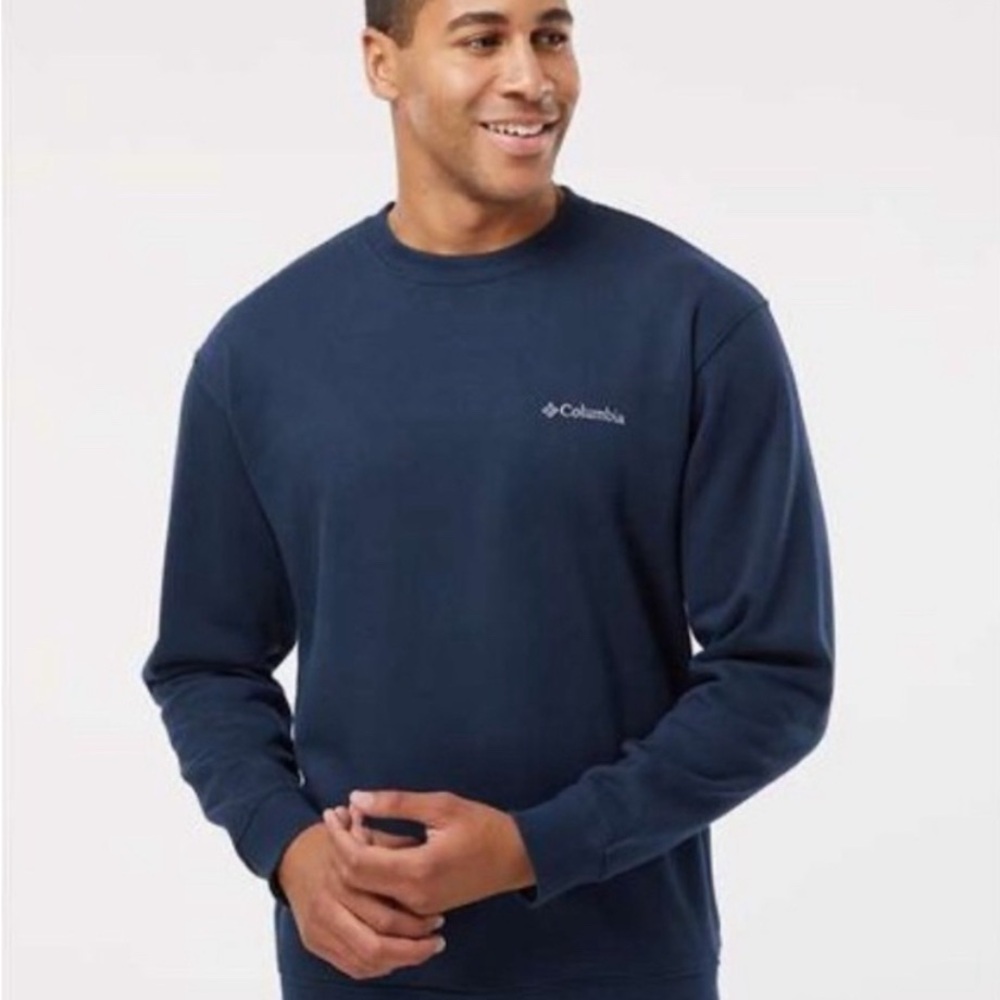 Columbia Men's Navy Crewneck Sweater